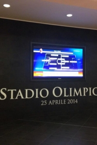 Stadio Olimpico 25 aprile 2014